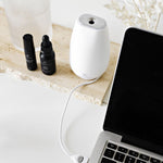 USB Portable Essential Oil Diffuser - White Diffuser The Goodnight Co. 