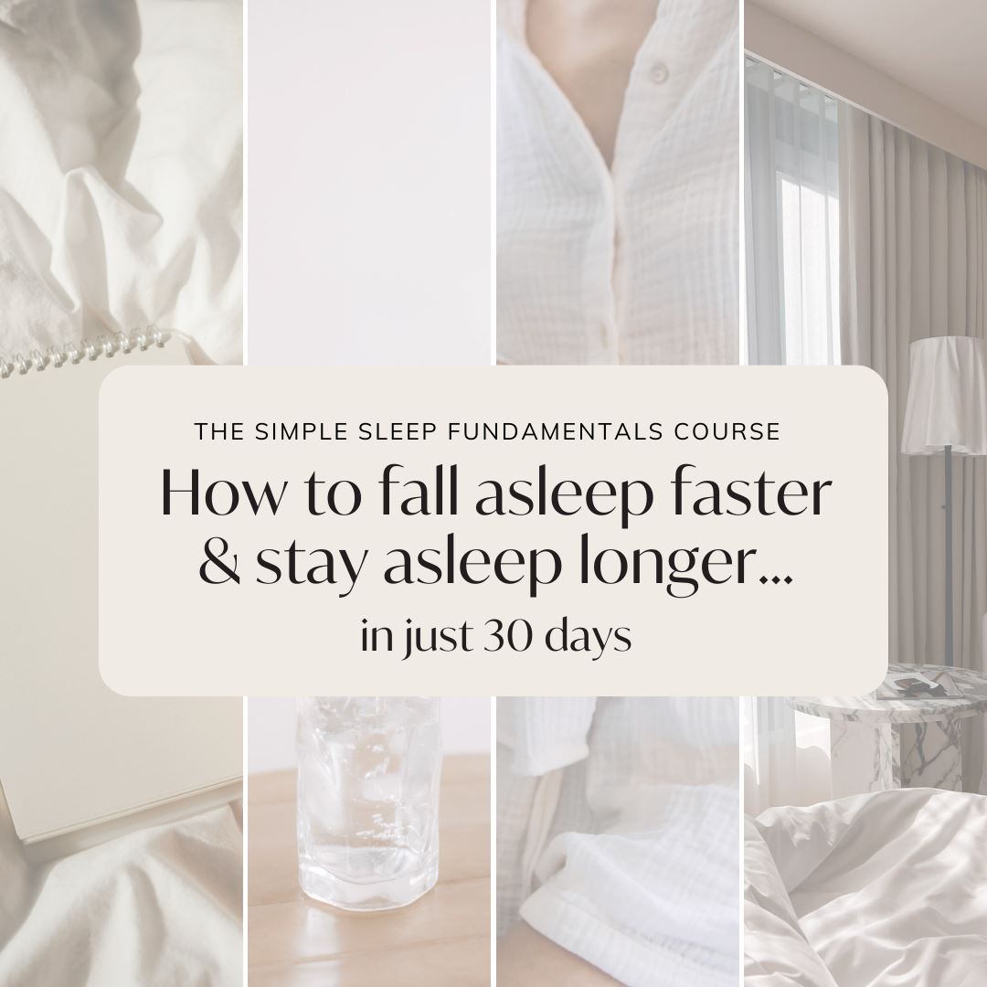 The Simple Sleep Fundamentals Course + Sleep Kit The Goodnight Co. 