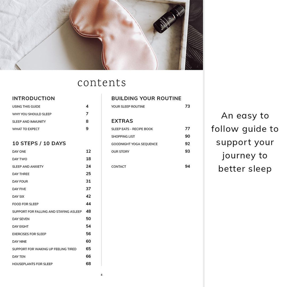 10 Steps / 10 Days: Sleep Routine Guide