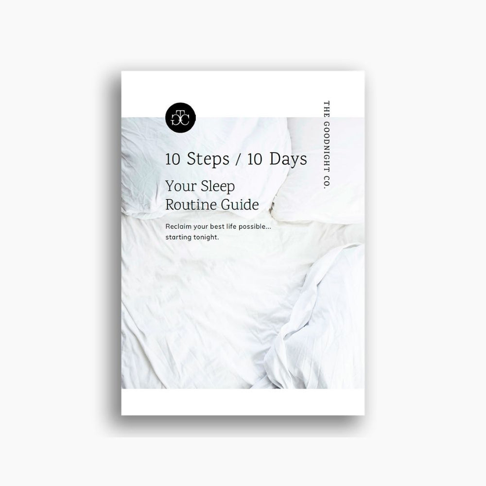 10 Steps / 10 Days: Sleep Routine Guide eBook The Goodnight Co. 