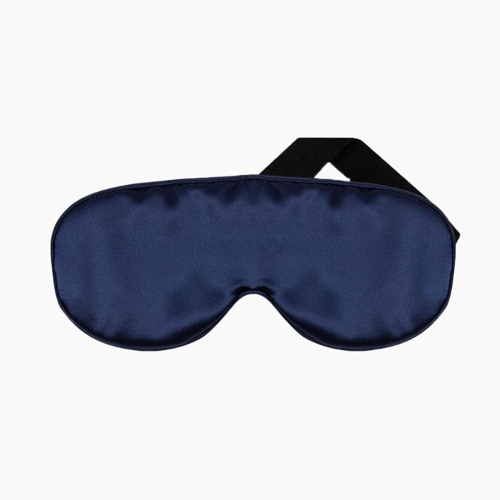 Silk Sleep Mask Navy Sleep Mask The Goodnight Co. 