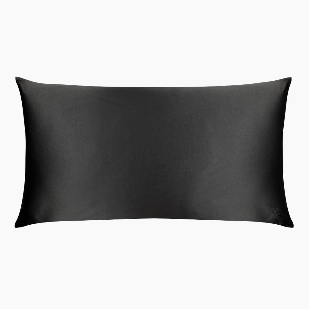 Silk Pillowcase Charcoal - King Size Silk Pillowcase The Goodnight Co. 