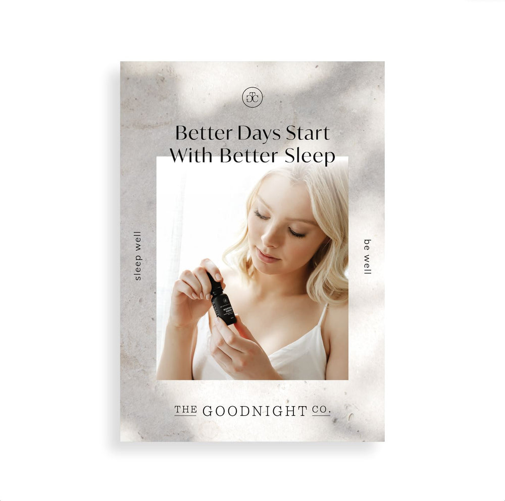 21 Day sleep tracker eBook The Goodnight Co. 