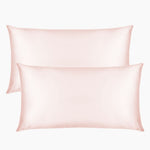 Twin Set Silk Pillowcase Pink - King Size