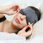 Silk Sleep Mask Charcoal Sleep Mask The Goodnight Co. 
